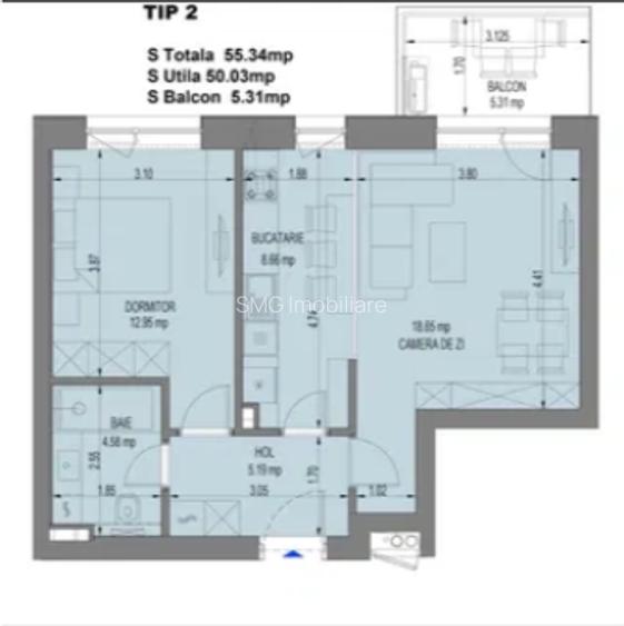 Apartament 2 Camere | Nusco City | Mall Promenada | Aviatiei - 5