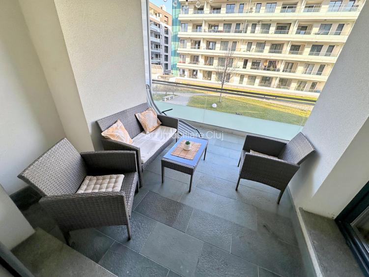 2 camere, bloc nou, modern, cu terasa, in Gheorgheni, blocul Kaufland - 12