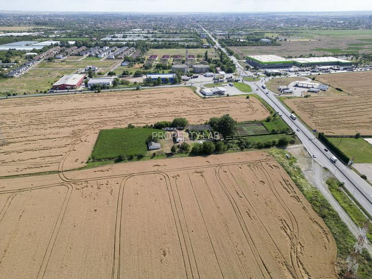 Teren 7653mp cu PUZ aprobat DN Arad Oradea - 9