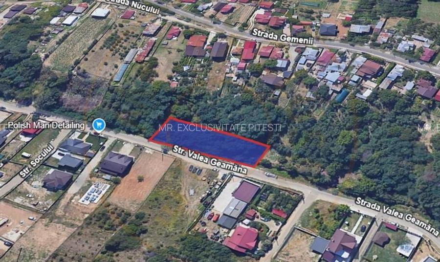 Teren intravilan 1526 MP Geamana, Pitesti – zona excelenta, toate utilitatile - 2
