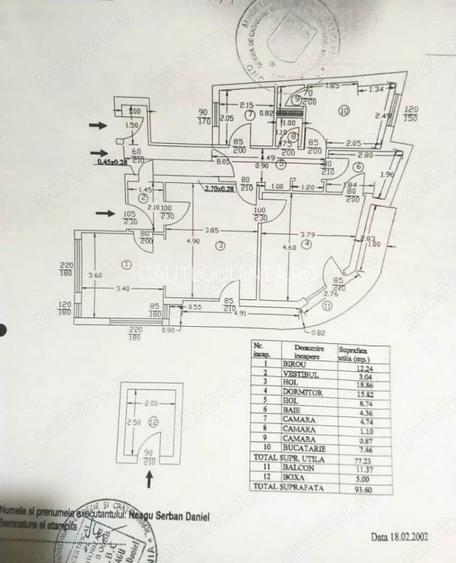 Apartament 3 camere | Rosetti | Dacia | Armeneasca | Metrou - 9