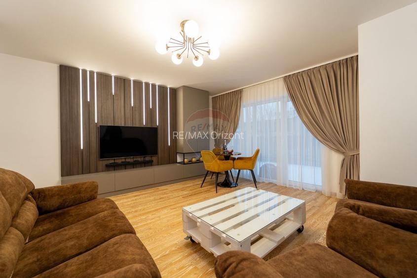 Apartament 3 camere, curte 250 mp, mobilat si utilat premium, Ghimbav - 2