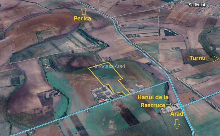 De vanzare Teren Extravilan comasat Santoma Arad, potential dezvoltare - 2