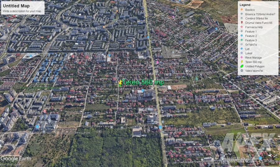 Teren imprejmuit 800 m | Toate Utilitatile | Drumul Taberei - Valea Furcii - 2