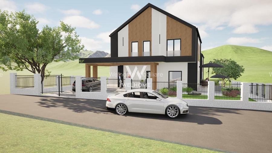 Casă single modernă, eficientă energetic și curte generoasă - 11