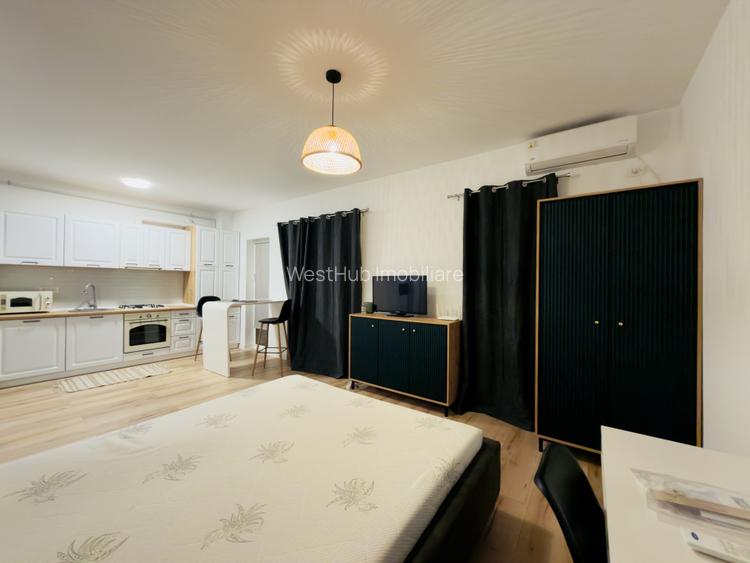 Apartament 1 camera, open space, etaj 2, mobilat modern in Giroc - 3