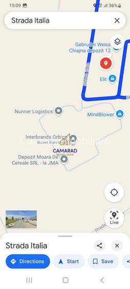 Teren intravilan de vânzare - zona industriala Domnești/A1 - 5
