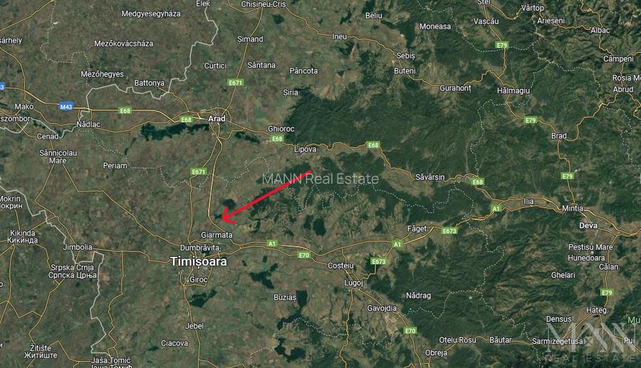 Teren industrial PUZ aprobat | De Vanzare | Giarmata, Timis - 2