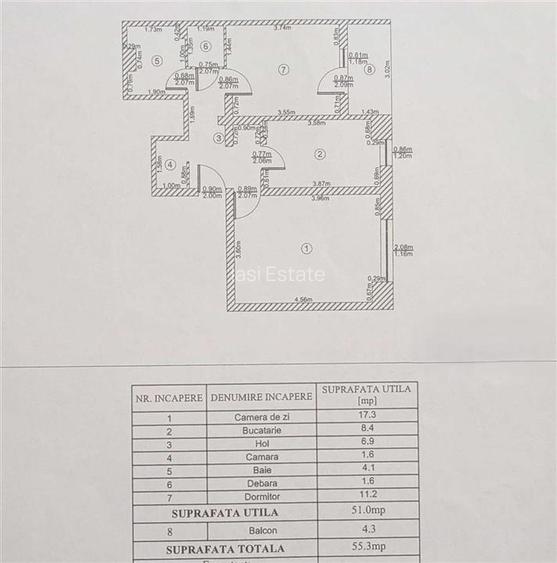 Apartament 2 camere Dacia - Bicaz - 2