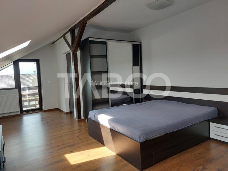 Casa de inchiriat cu 5 camere si 780 mp gradina langa padure in Sibiu - 17