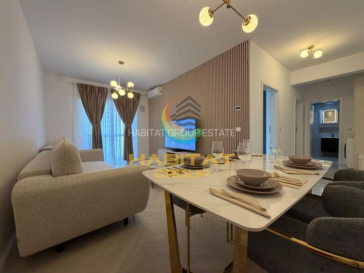 Apartament modern cu 2 camere de închiriat – Vienna Parkside | 750 €/lună