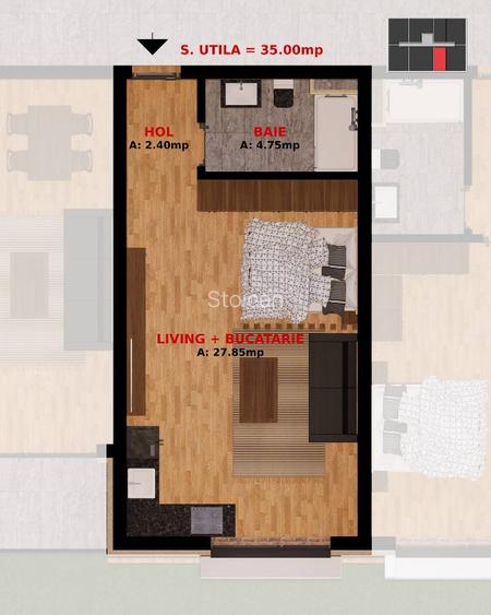 Apartamente doua camere si Garsoniere. Fundeni Dobroesti. Pretul Iclude Tva! - 4