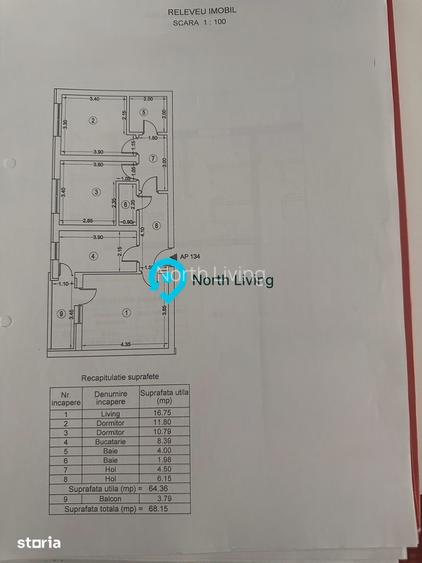 Apartament 3 camere | Exigent Plaza Residence Faza 1 | Decomandat | - 13