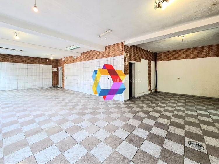 Spatiu comercial de închiriat cu 380 w Brasov - 150 mp # plus-imo.ro - 4