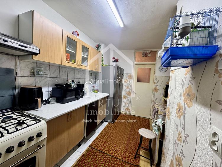 Apartament cu 3 camere, 63mp utili+2 balcoane, etaj. 4/5, Turnisor - 10