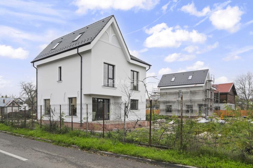 Casa single Otopeni 248.45mp, lot 464mp, influente neoromanesti - 3