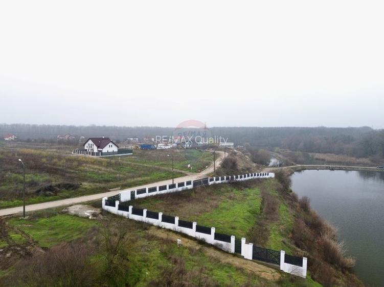 Teren intravilan de vanzare cu deschidere la lac, Branesti - 6