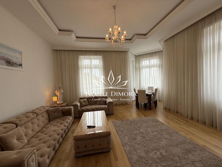 Apartament istoric de lux cu 3 camere de 130mp langa Prefectura - Bastion