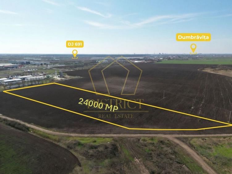 Teren extravilan in zona industriala dezvoltata | Dumbravita - Giarmata