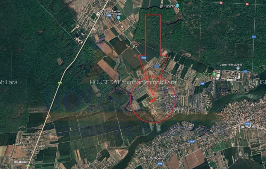 Vanzare teren intravilan Izvorani, zona Delta Snagov, 2500 mp - 5