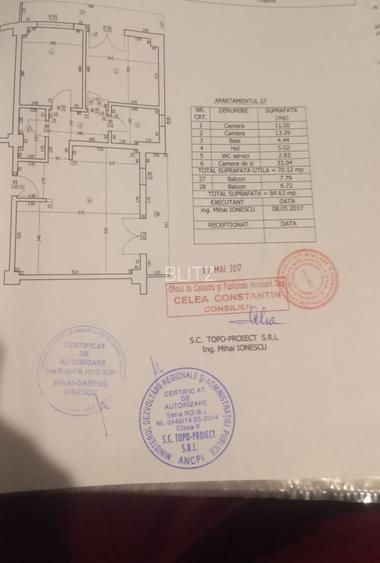 Apartament 3 camere decomandat, 70.12 mp, zona Calea Severinului - Fantazy Park  - 6