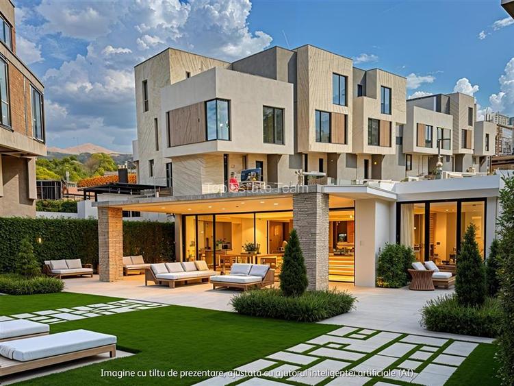 Casa luxury cu garaj la parter + piscina in complex / Bulevardul Pipera - 3