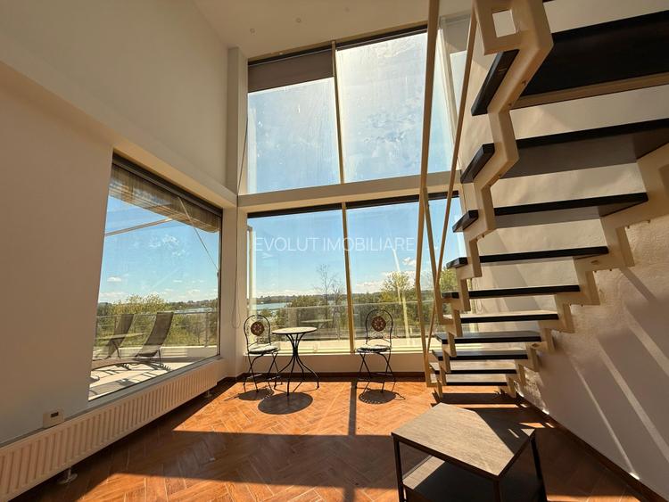 Penthouse tip Duplex cu terasă de 150 m vedere lac Tabacarie - 6