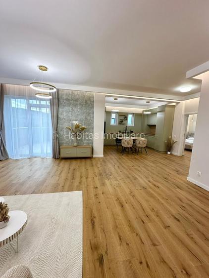 Apartament 3 camere 90mp, terase 25mp, finisat, Floresti str Sesului - 3