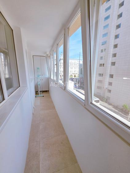 2 camere Sala Palatului etaj 4, 65 mp,  bloc 1960, mobilat, balcon, renovat - 16