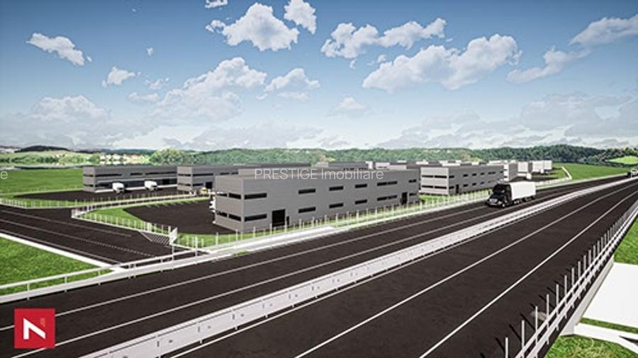 Teren pentru Parc Industrial de vanzare pe Autostrada Transilvania - 2