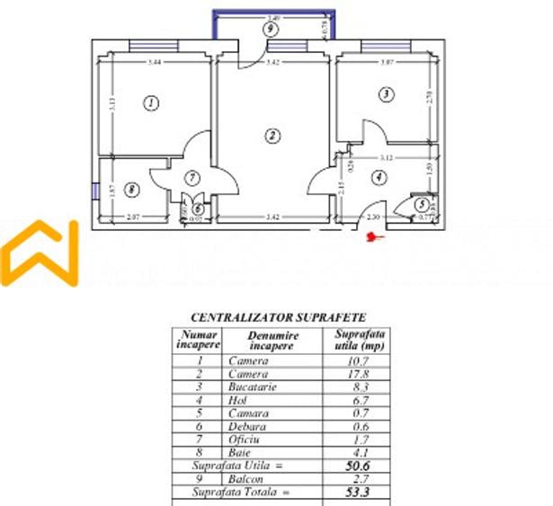 Apartament 2 camere de vanzare Rahova București | ApexImobiliare.ro - 13