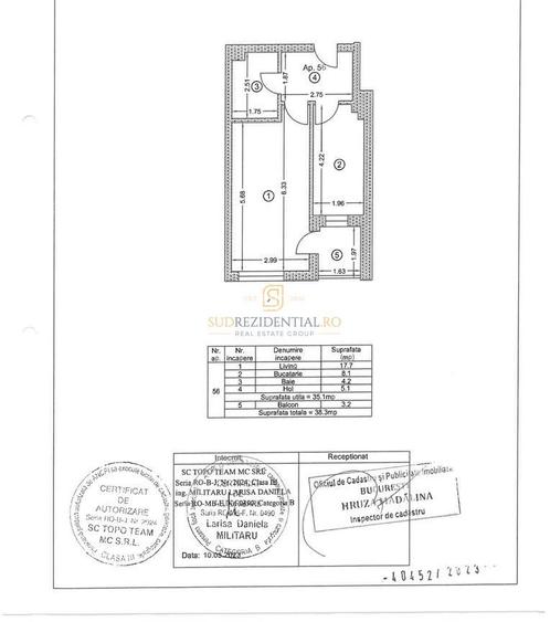 Garsoniera noua, mobilata si utilata, parcare inclusa – Oltenitei - 12