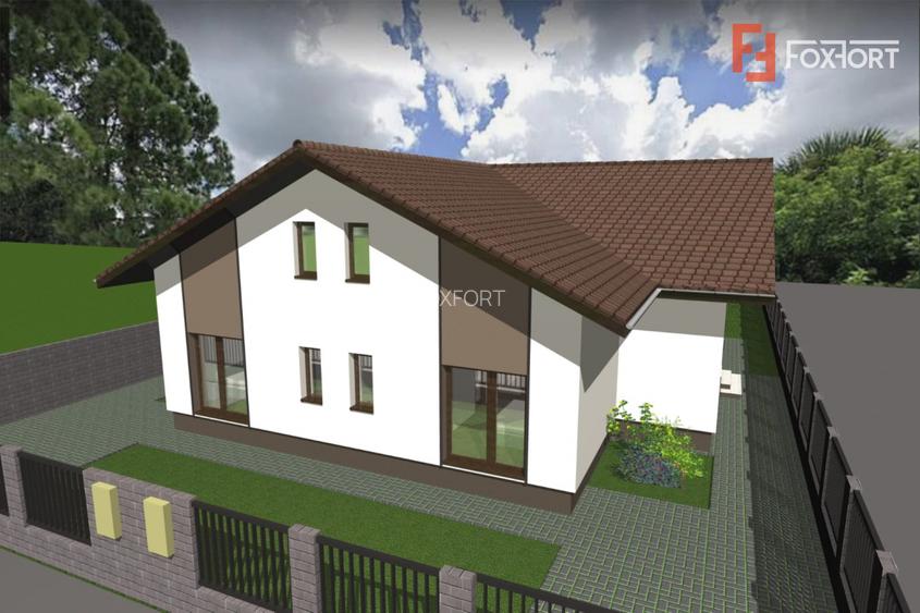 Teren intravilan pretabil constructii, autorizatie + fundatie, Giarmata-Vii - 10