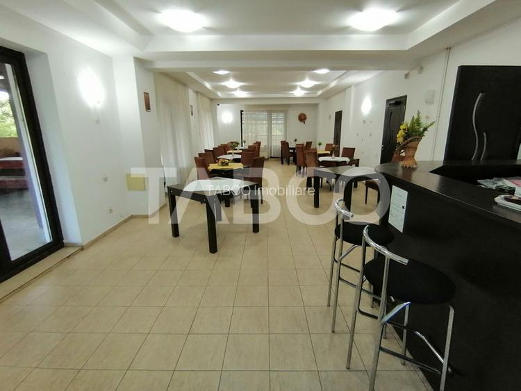 Pensiune 13 camere 16 bai sauna piscina si teren 1565 mp Cisnadioara - 37