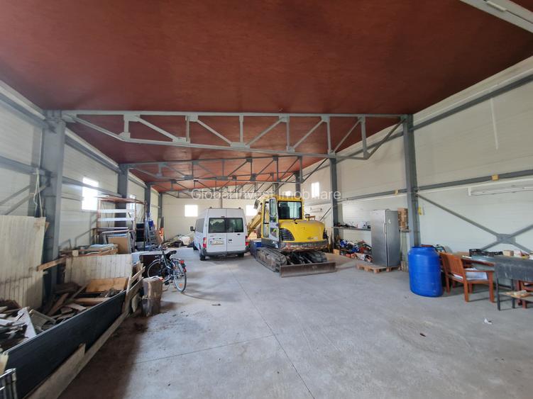 Hala 440mp, Apartamente 340mp, Garaj, teren 1500mp, acces facil - 28