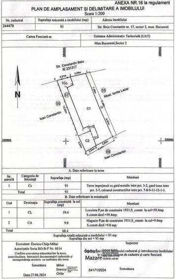 Teren 93 mp | lângă Lacul Tei | Casă demolabilă | Sector 2 | COMISON 0% - 6