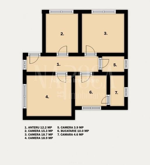 Casa 3 camere de vanzare in Someseni, Cluj Napoca - 4