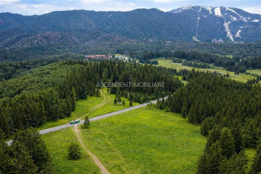 Teren cu potential:1.000 mp,proiect turistic/rezidential,Poiana Brasov - 2