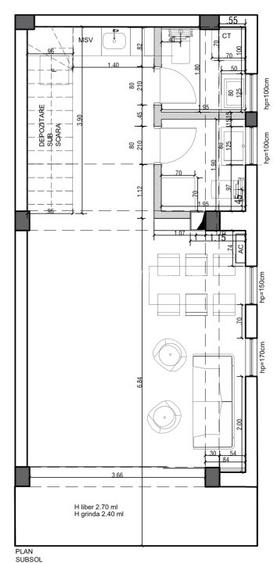 Duplex 3 camere -rezidential sau birou, parcare disponibila - 14