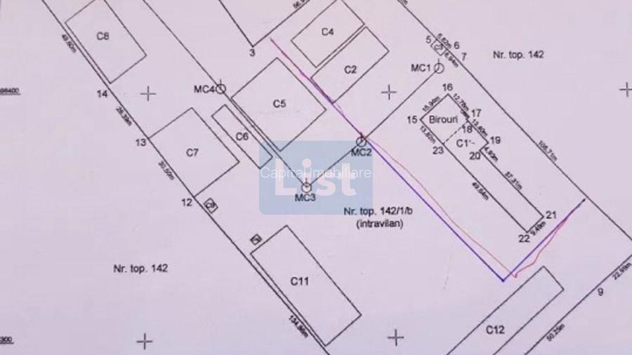 Ferma langa Oravita 5600 mp construiti si teren 24281 intravilan - 2