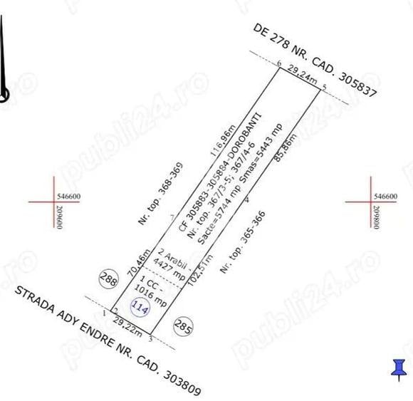 Teren intravilan in Dorobanti, ZERO % comision de la cumparator.