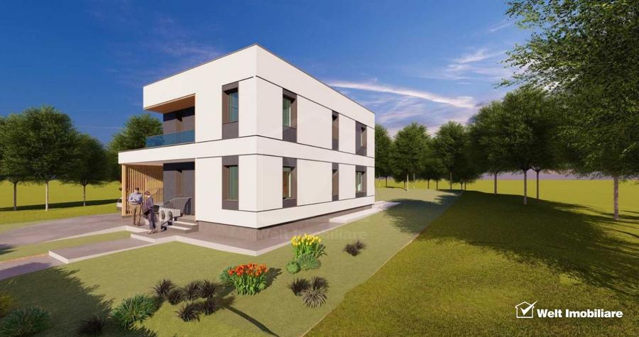 Casa individuala, 5 camere, 152 mp utili, 737 mp teren, cart. Sopor