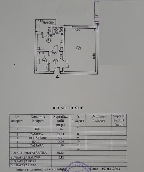 - Etaj 2 - Apartament 1 camera, confort 1 decomandat, Dorobantilor.
