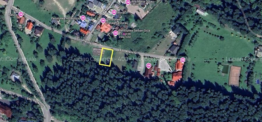 Teren in Statiunea Durau, Ceahlau, 1046mp, str. Stejarului - 6