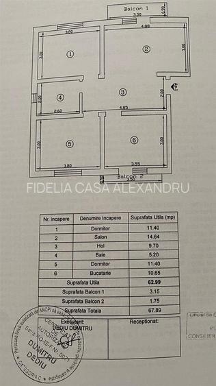 Apartament 3 camere Valea Lupului - 2