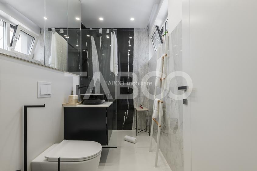 Apartament de lux de vanzare cu 3 camere cu gradina de 200 mp