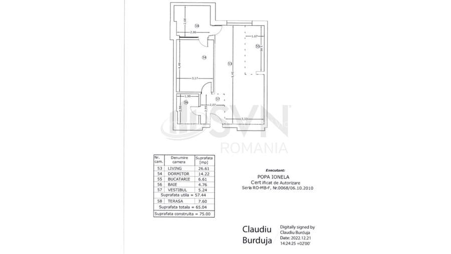 REA1024981 Apartament 2 camere Mobilat I Rond OMV I Pipera - 12