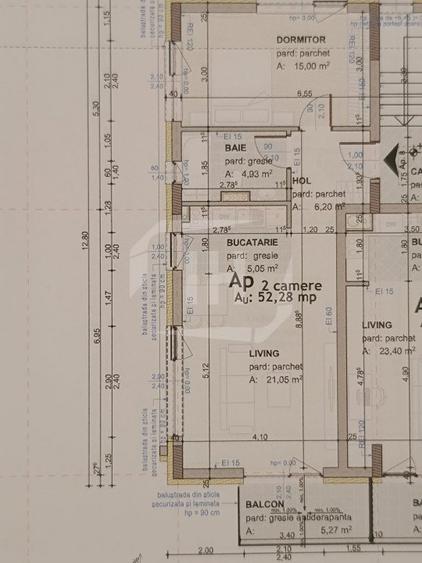 Apartament 2 camere in bloc premium