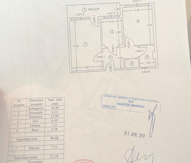 Apartament 2 camere-Podu Ros-Palas Mall-etaj intermediar