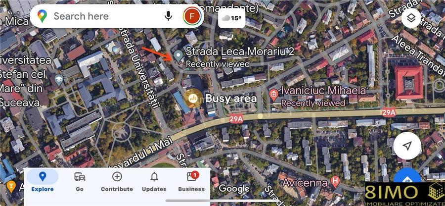 Spatiu comercial de inchiriat, 57 mp,  in zona Pub Henessy''s - 9